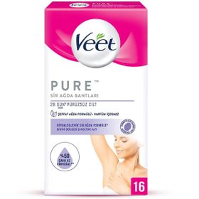 Veet 16'lı Bikini Ve Koltuk Altı İçin Ağda Bandı