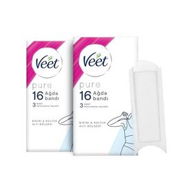 Veet 16'lı Bikini&Koltuk Altı Ağda Bandı