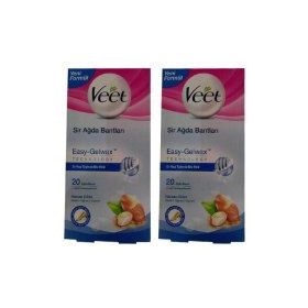 Veet 20'li 2 Adet (Hassas Ciltler İçin) Sir Ağda Bantları