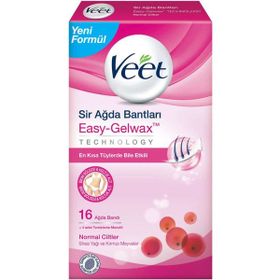 Veet 20'li Bacak Yüz Sir Ağda Bandı