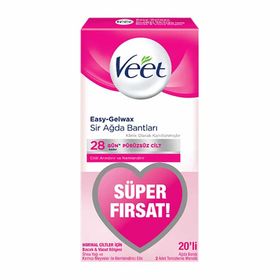 Veet 20'li Normal Ciltler Ağda Bandı
