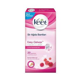 Veet 20'li Normal Ciltler Ağda Bandı