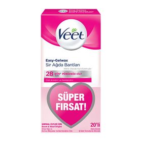 Veet 20'li Normal Ciltler Ağda Bandı