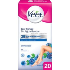 Veet 20'li Sensetion Hassas Ciltler Ağda Bandı