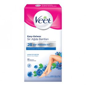 Veet 20'li Sensetion Hassas Ciltler Ağda Bandı