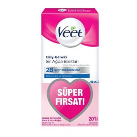 Veet 20'li Sensetion Hassas Ciltler Ağda Bandı