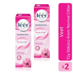 Veet 2x100 ml Normal Ciltler İçin Tüy Dökücü Krem