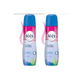 Veet 2x150 ml Hassas Ciltler İçin Tüy Dökücü Sprey