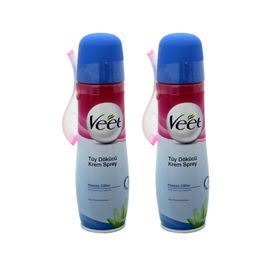 Veet 2x150 ml Hassas Ciltler İçin Tüy Dökücü Sprey