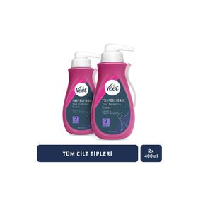 Veet 2x400 ml Professional Tüy Dökücü Krem