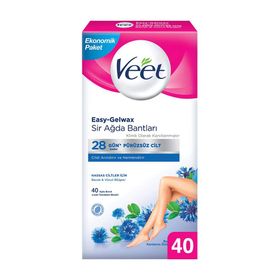 Veet 40'lı Hassas Ciltler Ağda Bandı
