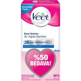 Veet 40'lı Hassas Ciltler Ağda Bandı