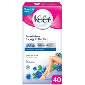Veet 40'lı Hassas Ciltler Ağda Bandı