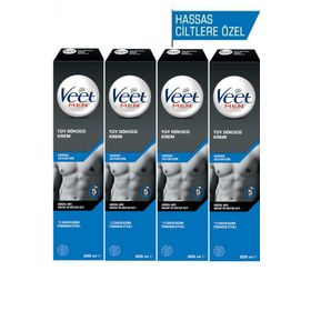 Veet 4x200 ml Erkeklere Özel Tüy Dökücü Krem