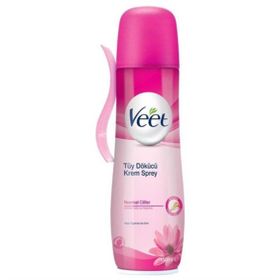 Veet Bacak Vücut Bölgesi Hassas Ciltler 150 ml Tüy Dökücü Krem Sprey
