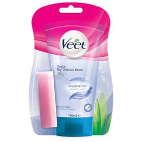 Veet Duşta 150 ml Smooth & Fresh Tüy Dökücü Krem