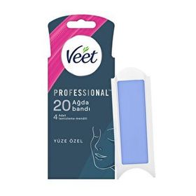 Veet Hassas Cilt Yüz 20 Adet Sir Ağda Bandı