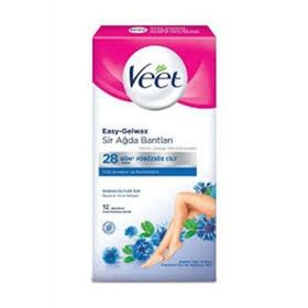 Veet Hassas Ciltler 12'li Sir Ağda Bandı