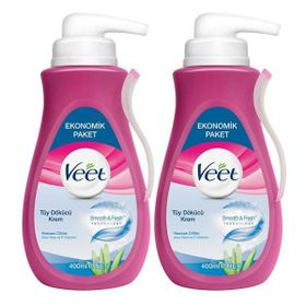 Veet Hassas Ciltler 2x400 ml Tüy Dökücü Krem