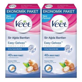 Veet Hassas Ciltler İçin 2x40 Adet Ağda Bandı