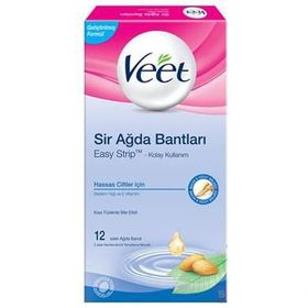 Veet Hassas Ciltlere Soğuk Ağda Bandı