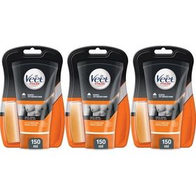 Veet Men 150x3 ml Erkeklere Özel Duşta Tüy Dökücü Krem
