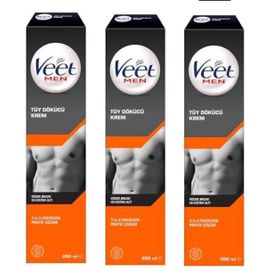Veet Men 200x3 ml Erkeklere Özel Hassas Ciltler İçin Tüy Dökücü Krem