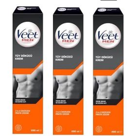 Veet Men 200x3 ml Erkeklere Özel Hassas Ciltler İçin Tüy Dökücü Krem