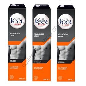 Veet Men 200x3 ml Erkeklere Özel Hassas Ciltler İçin Tüy Dökücü Krem
