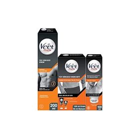 Veet Men Hassas 200 ml + Özel Bölgeler İçin Tüy Dökücü Krem Seti