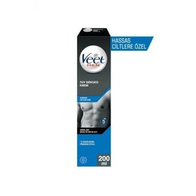 Veet Men Hassas Ciltler 200 ml Erkeklere Özel Tüy Dökücü Krem