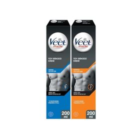Veet Men Hassas Ciltler için 200 ml Tüy Dökücü Krem