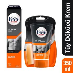 Veet Men Normal 200 ml Tüy Dökücü Krem + 150 ml Duşta Tüy Dökücü Krem