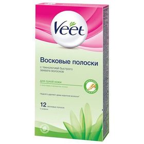 Veet Naturals Doğal Argan Yağı 12'li Sir Ağda Bantları