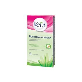 Veet Naturals Doğal Argan Yağı 12'li Sir Ağda Bantları