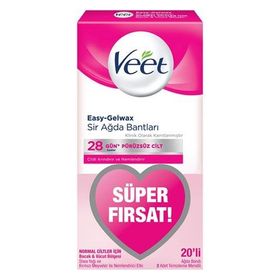 Veet Normal 20 Adet Ağda Bandı