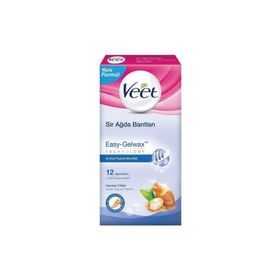 Veet Professional 12 Adet Hassas Ciltler İçin Ağda Bandı