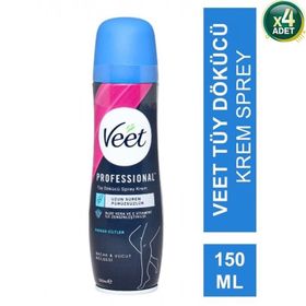 Veet Professional 150x4 ml Tüy Dökücü Sprey Krem