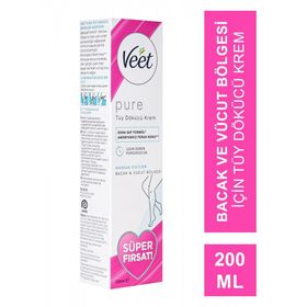 Veet Professional 200 ml Hassas Ciltler Tüy Dökücü Krem