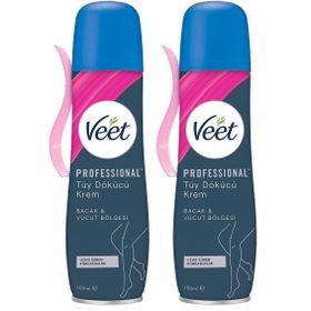 Veet Professional 2x150 ml Tüy Dökücü Sprey Krem