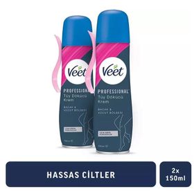 Veet Professional 2x150 ml Tüy Dökücü Sprey Krem