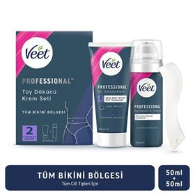 Veet Professional 2x50 ml 4 Adet Tüy Dökücü Krem Set