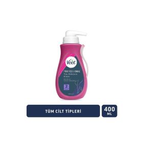 Veet Professional 400 ml Bacak&Vücut Bölgesi Tüm Cilt Tipleri İçin Tüy Dökücü Krem