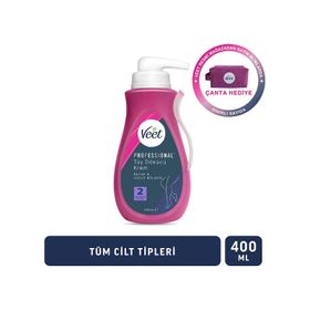 Veet Professional 400 ml Bacak&Vücut Bölgesi Tüm Cilt Tipleri İçin Tüy Dökücü Krem