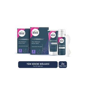 Veet Professional 50 ml + 50 ml Bikini Bölgesi Özel Tüy Dökücü Krem Seti