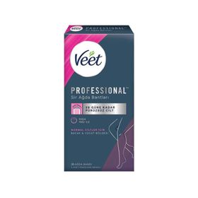 Veet Professional Bacak ve Vücut Bölgesi Normal Ciltler 20'li Ağda Bantı