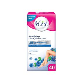 Veet Professional Hassas Ciltler İçin 3x40 120 Adet Ağda Bandı