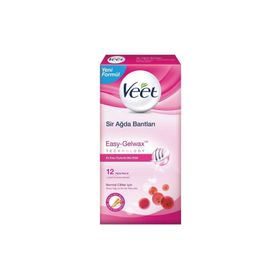 Veet Professional Normal Ciltler İçin 12 Adet Ağda Bandı