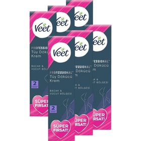 Veet Professional Promo Tüm Ciltler 6x200 ml Tüy Dökücü Krem
