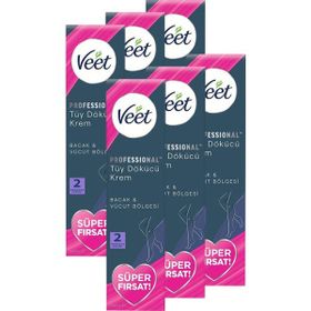 Veet Professional Promo Tüm Ciltler 6x200 ml Tüy Dökücü Krem